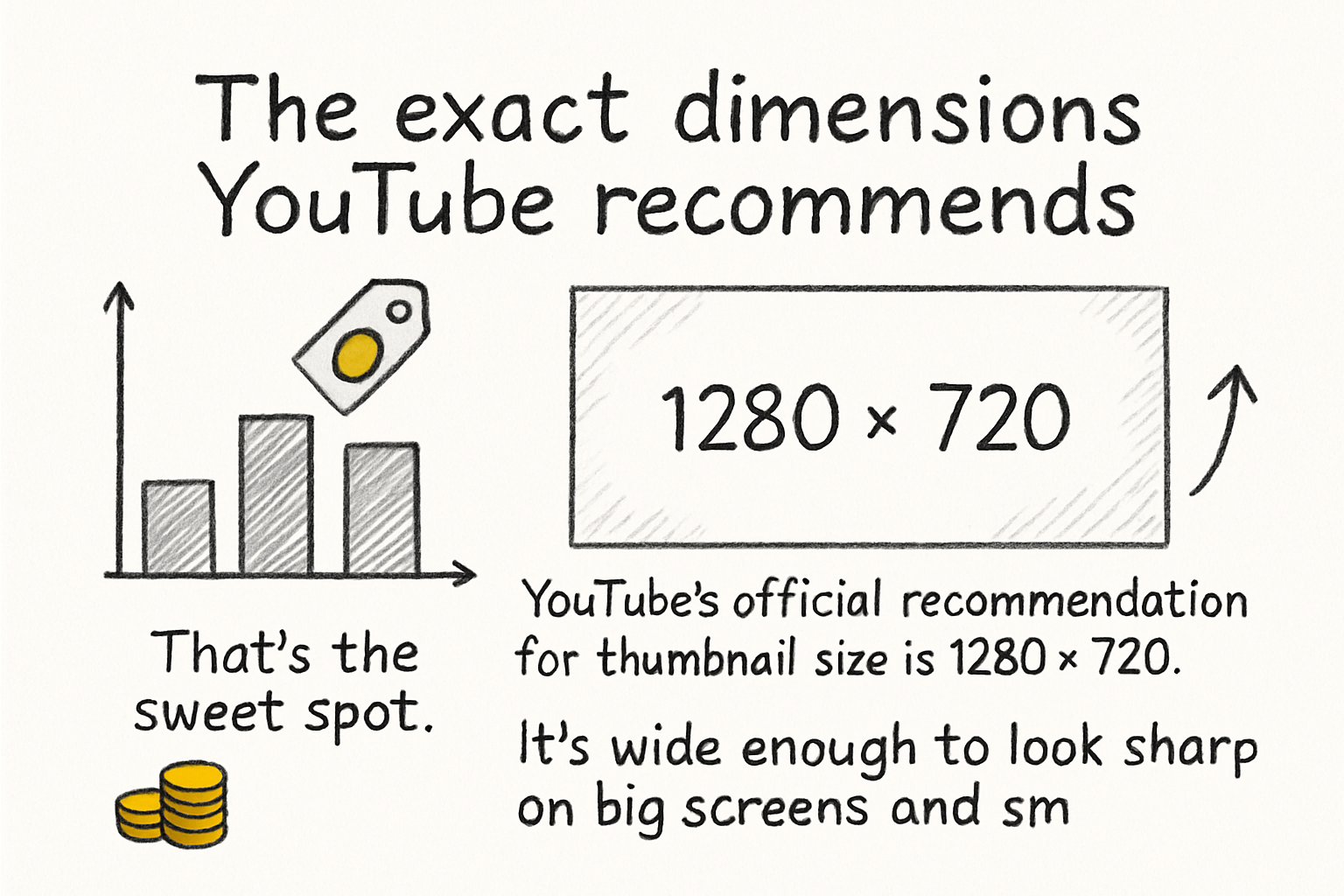 Infographic: The exact dimensions YouTube recommends