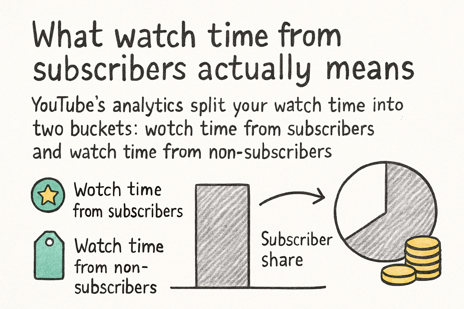 Infographic: What watch time from subscribers actually means