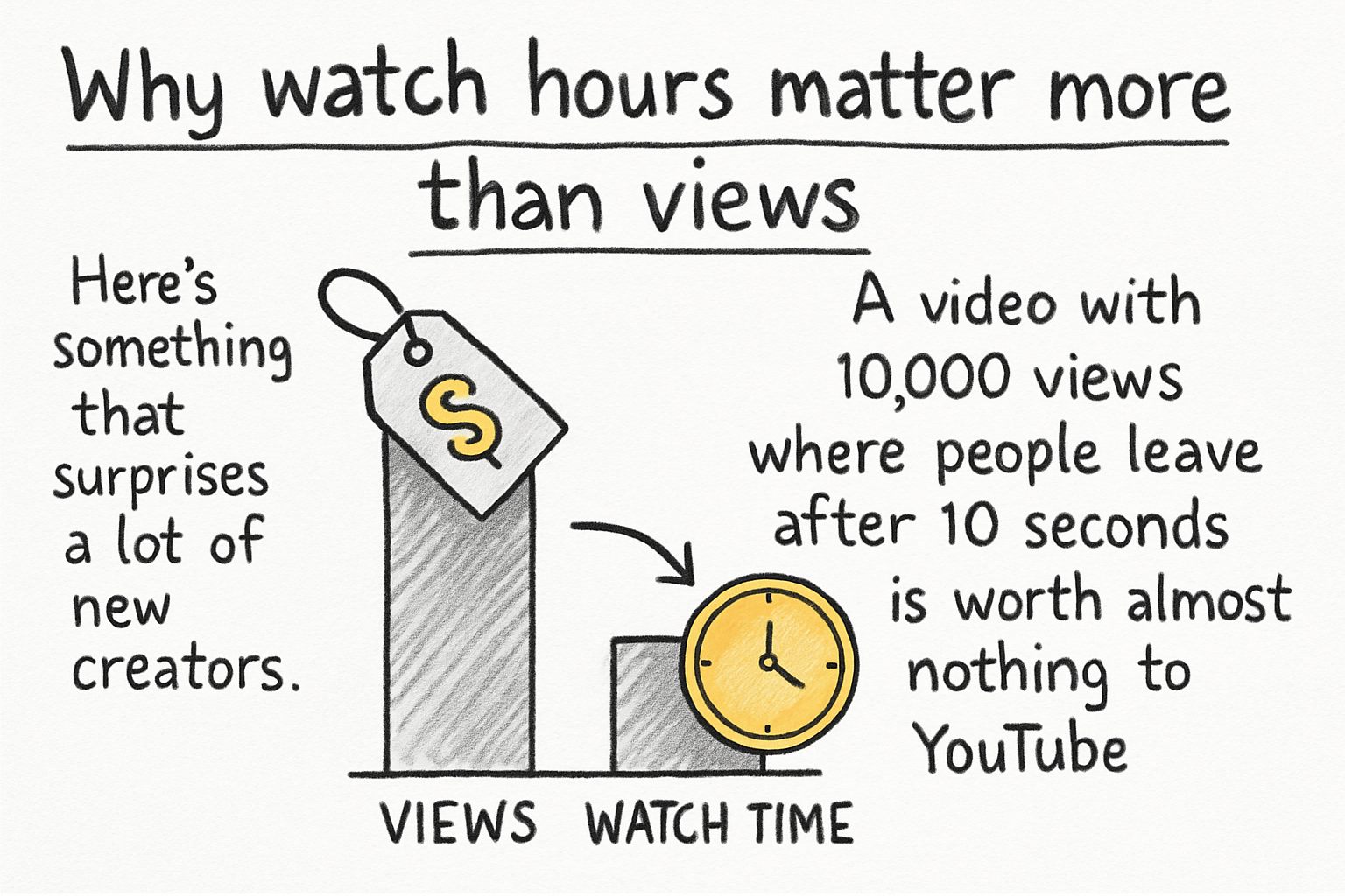 Infographic: Why watch hours matter more than views