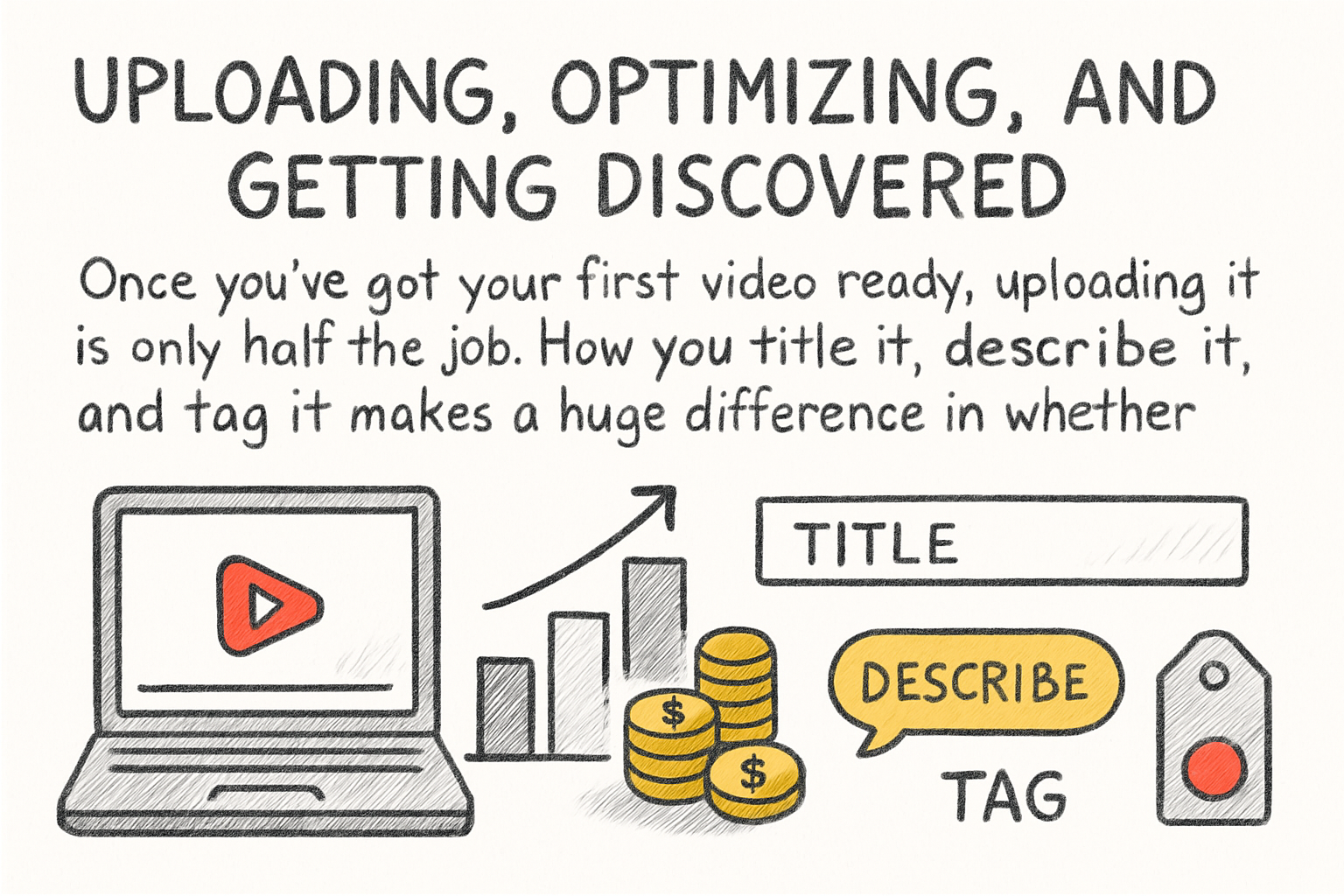 Infographic: Uploading, optimizing, and getting discovered