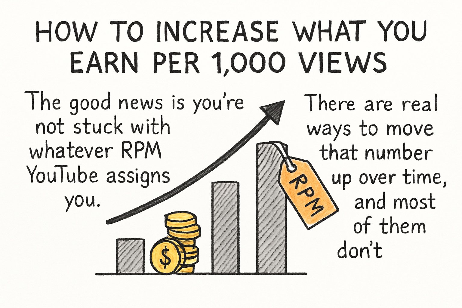 Infographic: How to increase what you earn per 1,000 views
