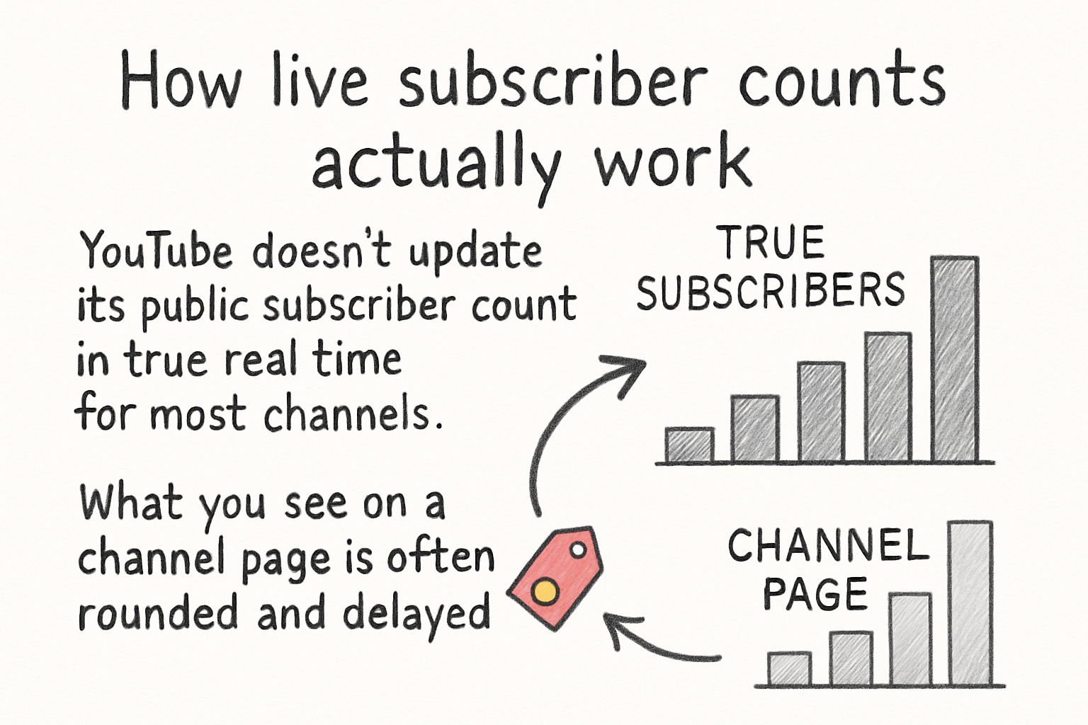 Infographic: How live subscriber counts actually work