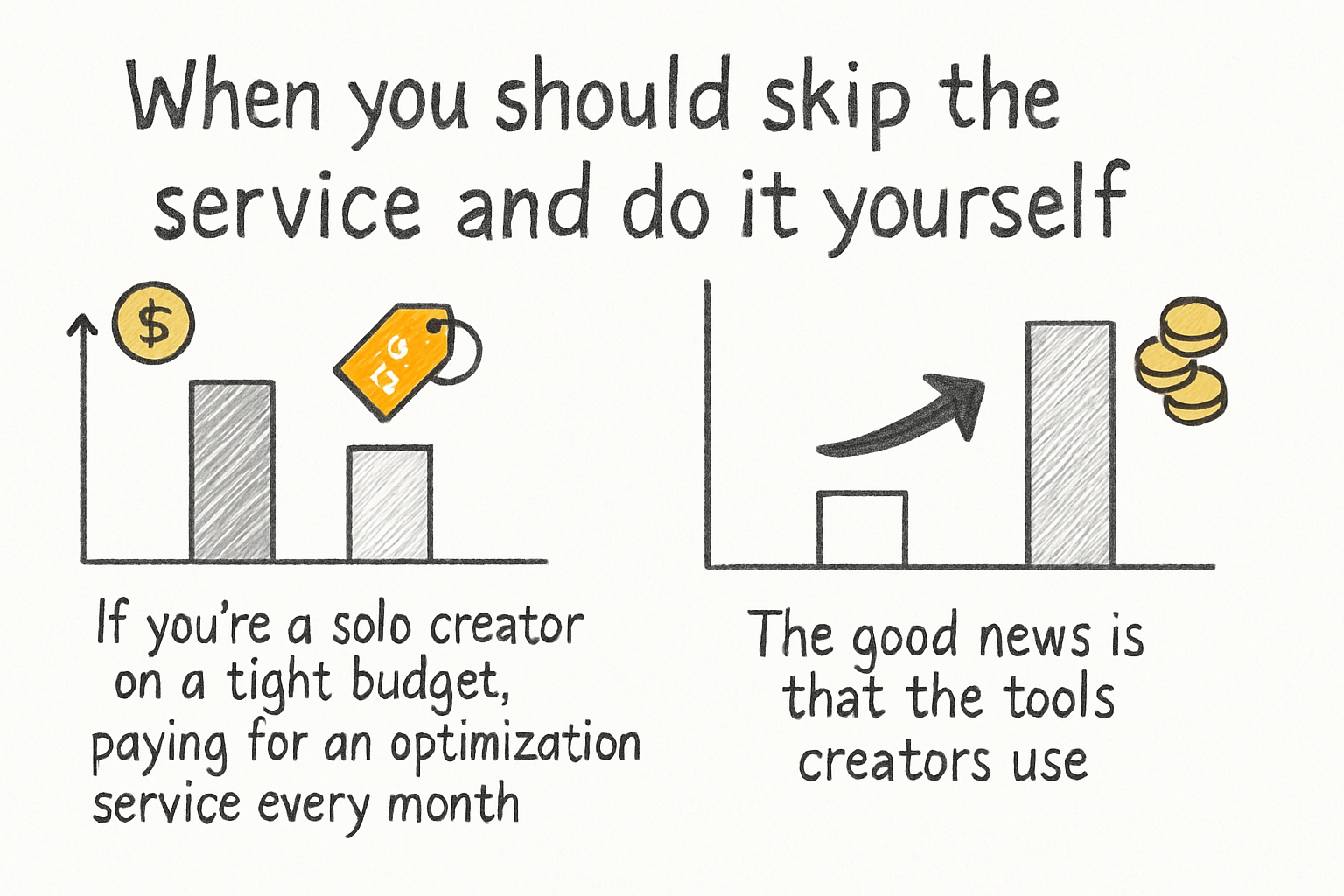 Infographic: When you should skip the service and do it yourself