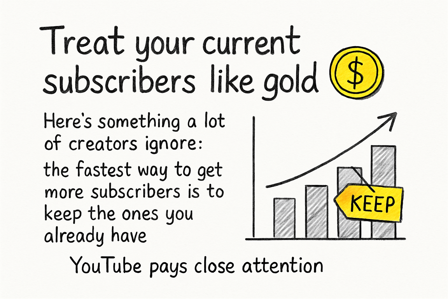 Infographic: Treat your current subscribers like gold