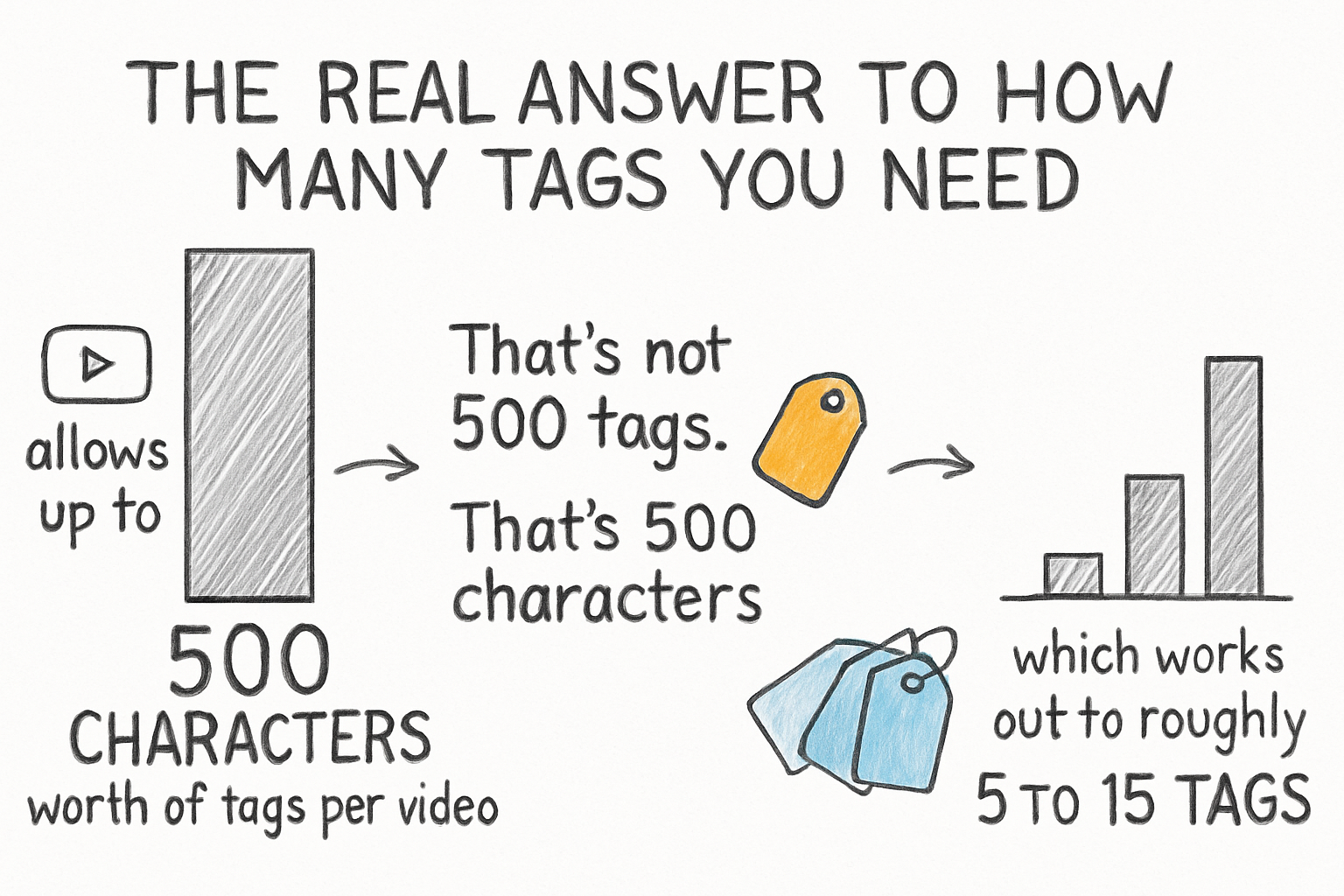 Infographic: The real answer to how many tags you need