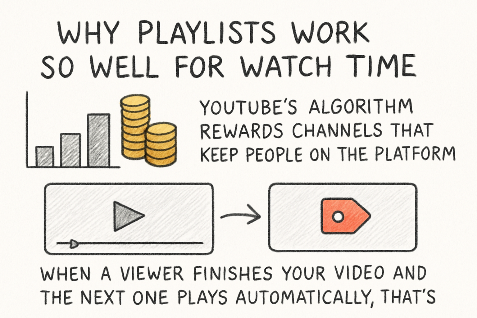 Infographic: Why playlists work so well for watch time