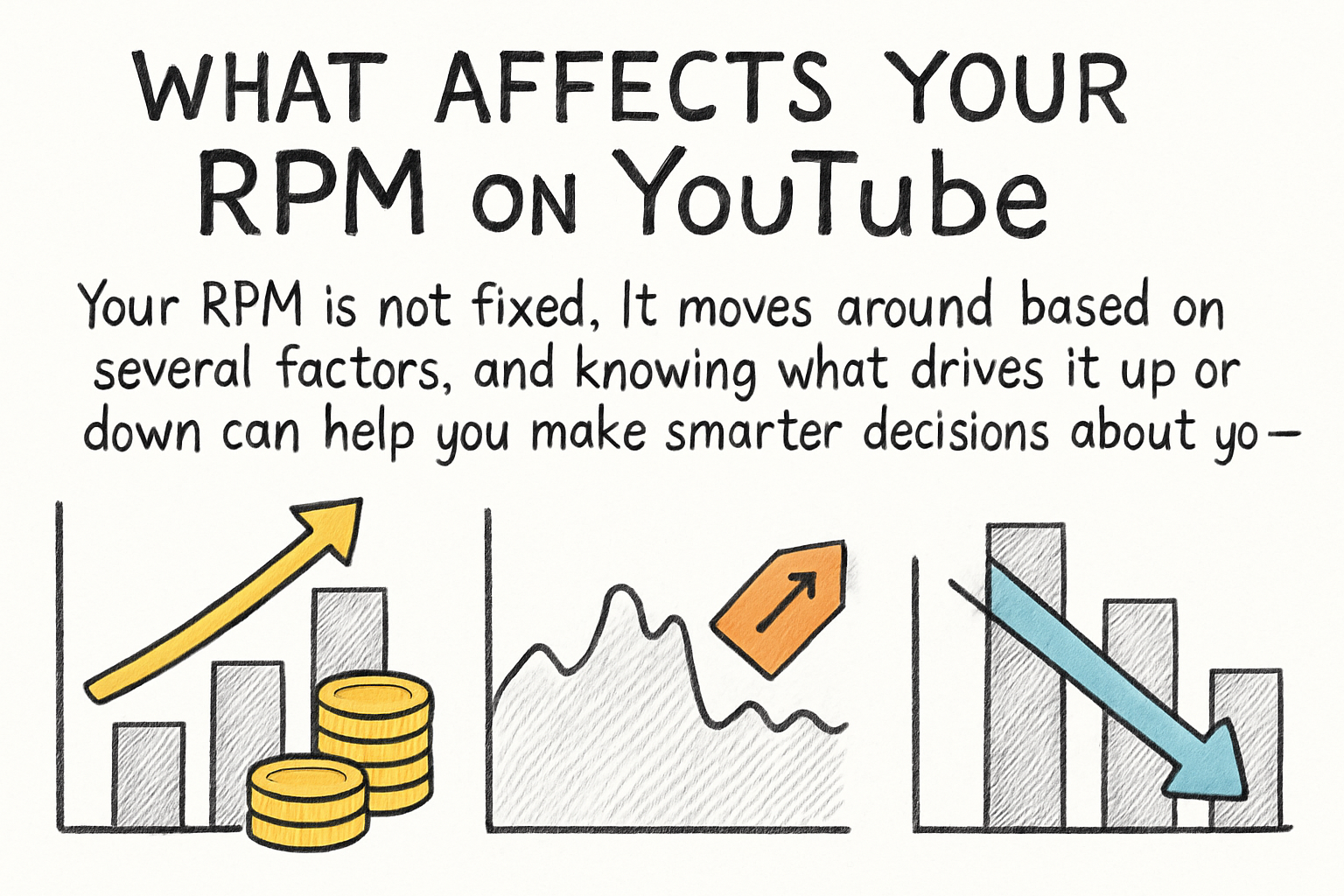 Infographic: What affects your RPM on YouTube
