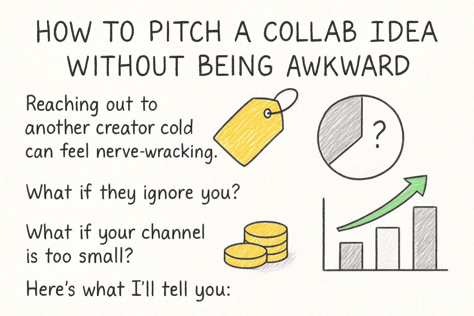 Infographic: How to pitch a collab idea without being awkward