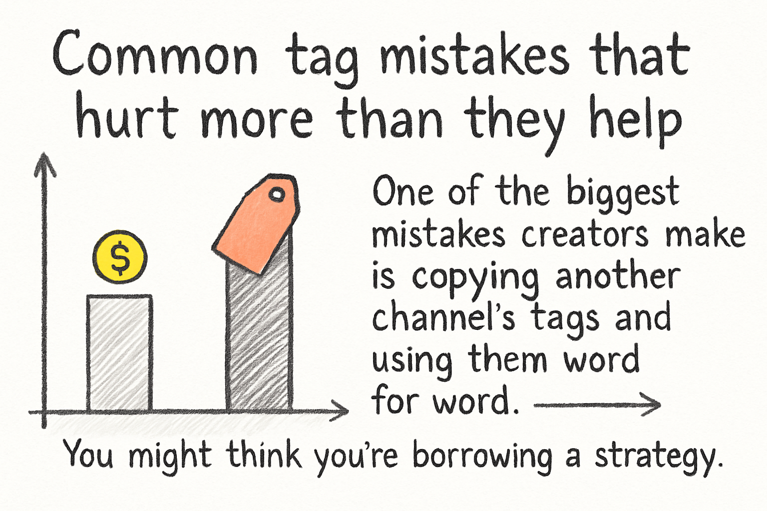 Infographic: Common tag mistakes that hurt more than they help