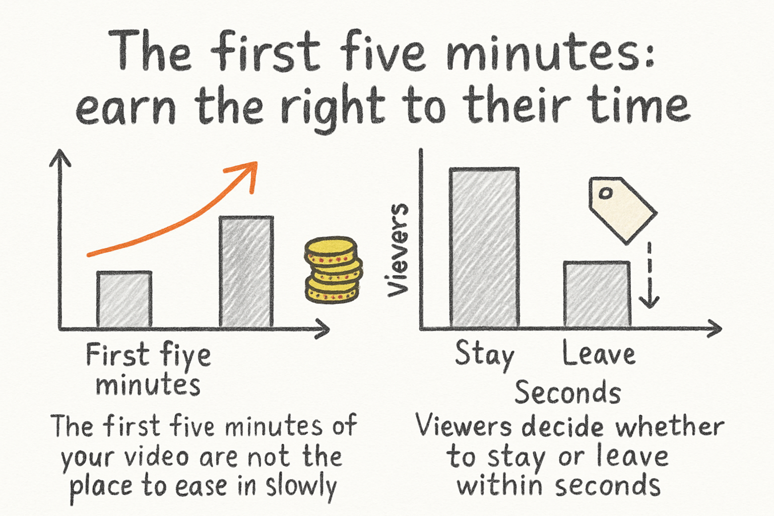 Infographic: The first five minutes: earn the right to their time