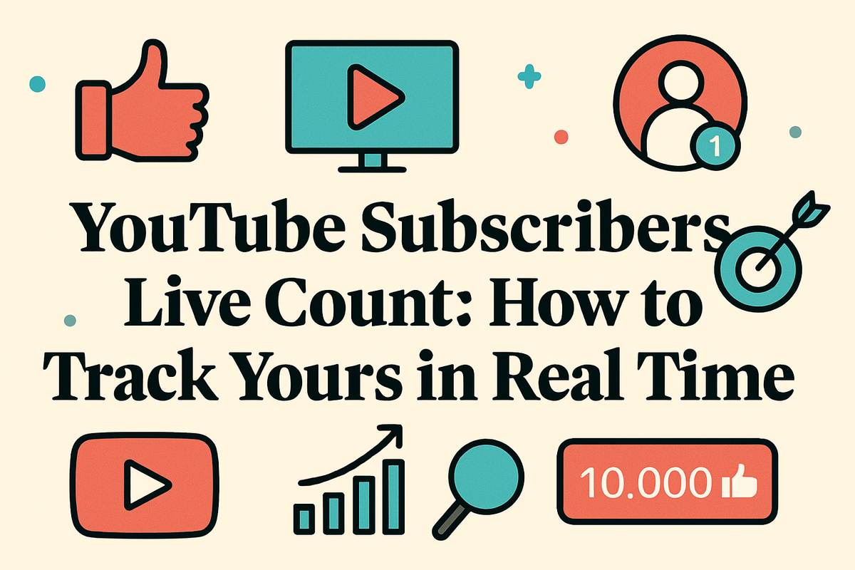 YouTube Subscribers Live Count: How to Track Yours in Real Time