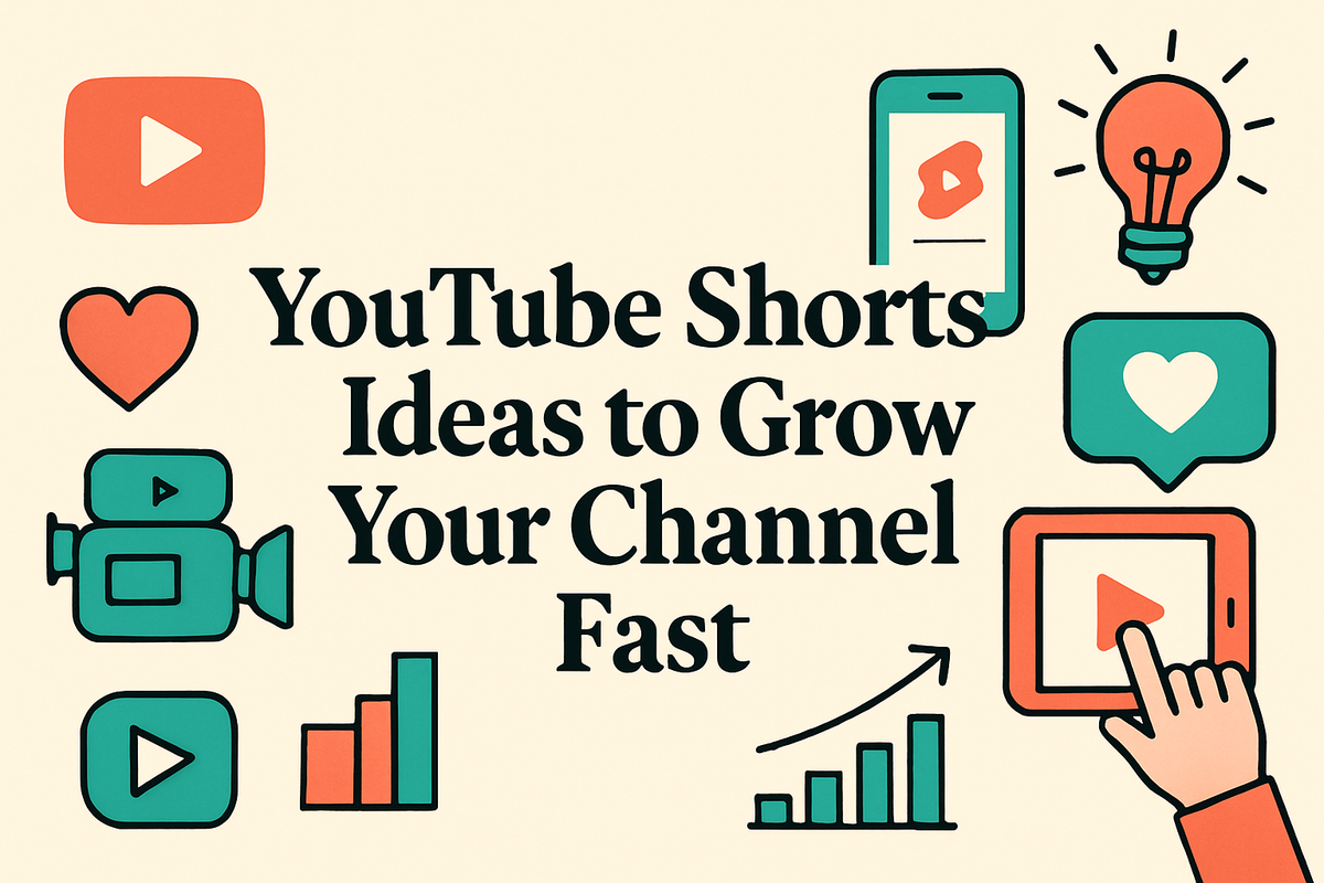 YouTube Shorts Ideas to Grow Your Channel Fast