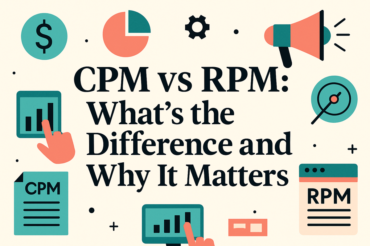 CPM vs RPM: What's the Difference and Why It Matters