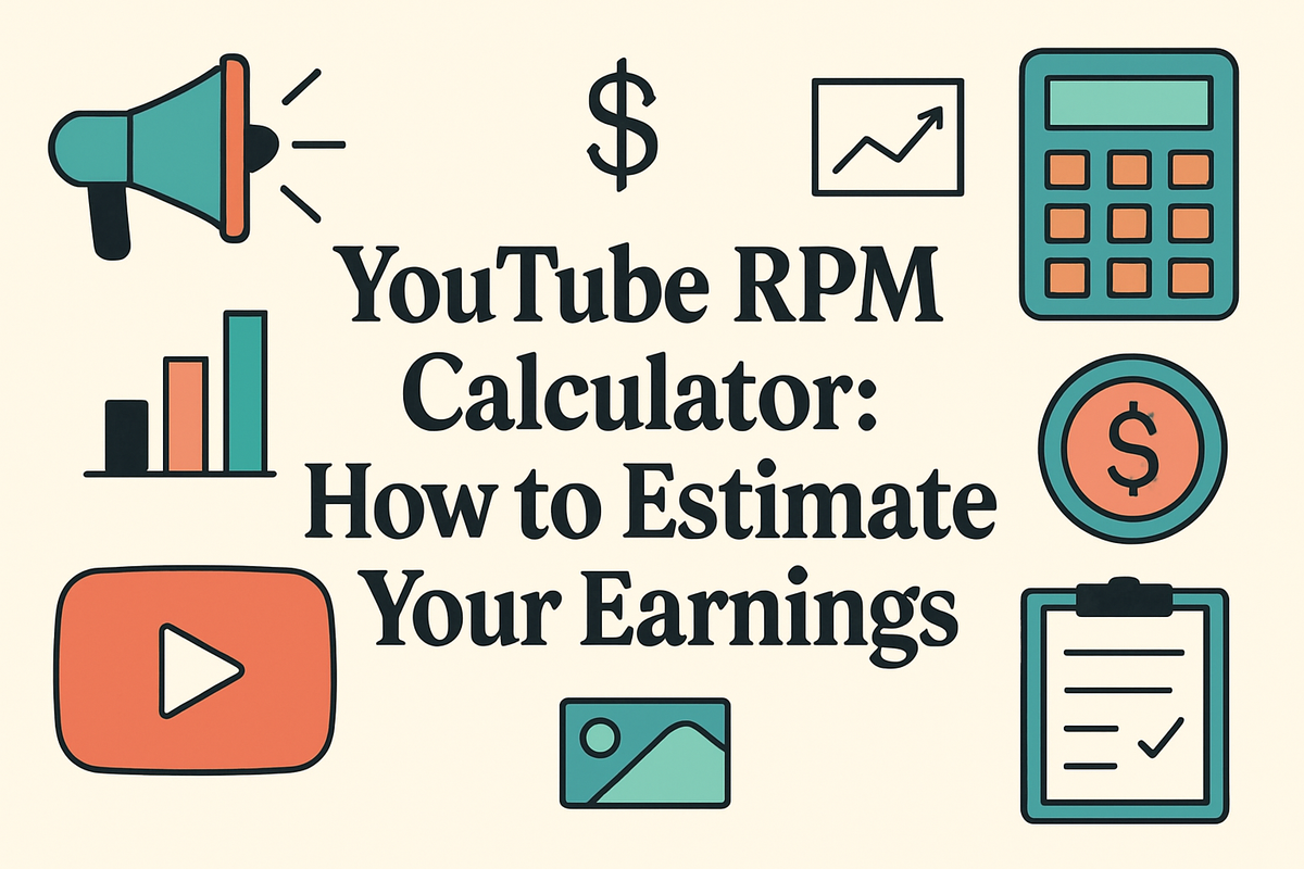 YouTube RPM Calculator: How to Estimate Your Earnings