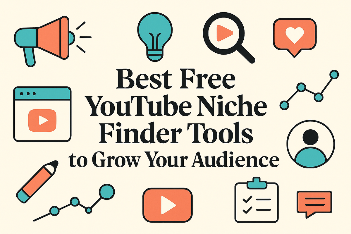 Best Free YouTube Niche Finder Tools to Grow Your Audience