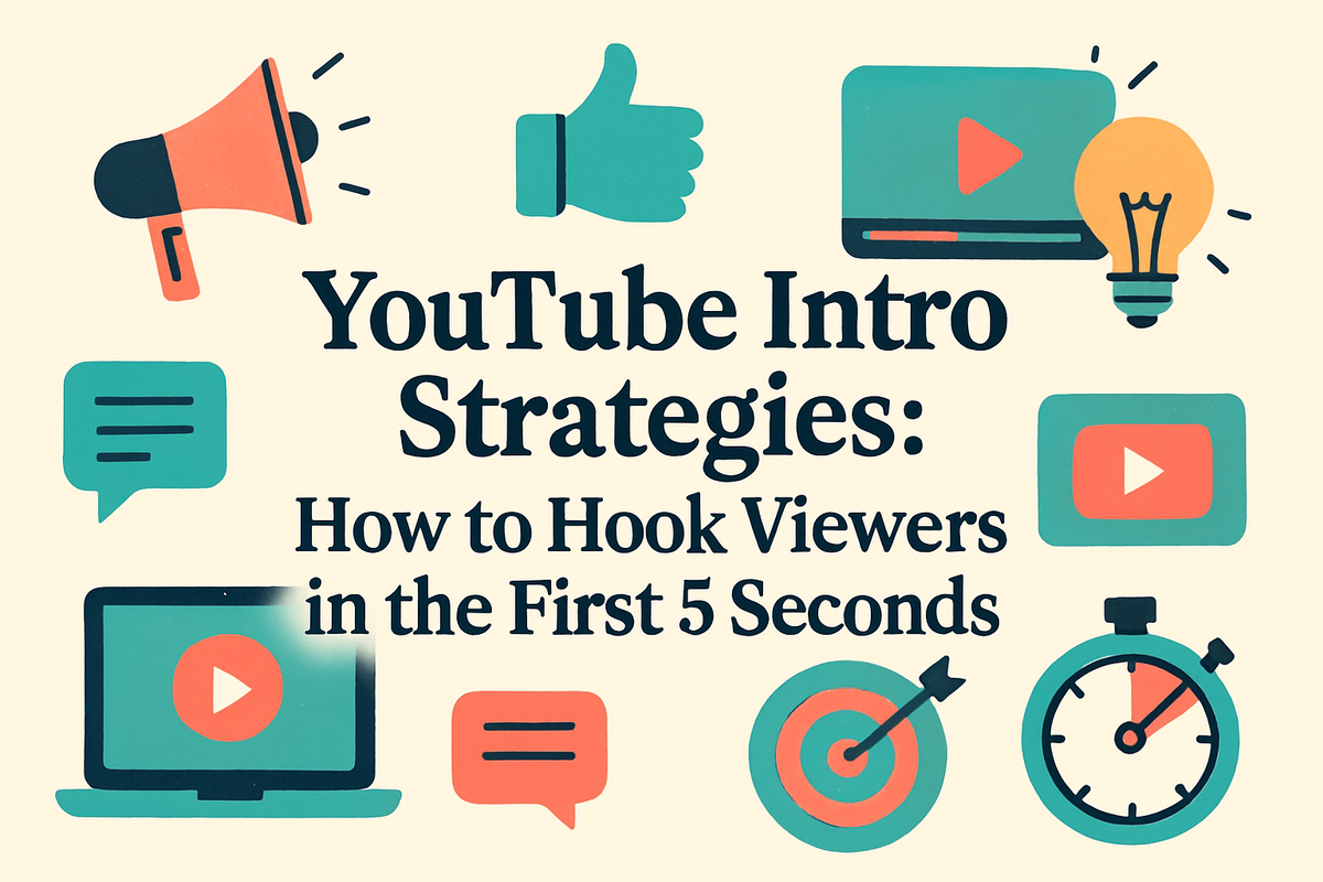 YouTube Intro Strategies: How to Hook Viewers in the First 5 Seconds
