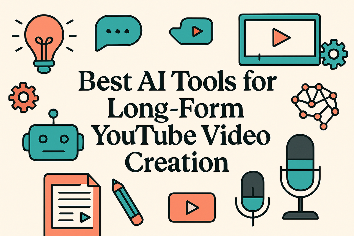 Best AI Tools for Long-Form YouTube Video Creation