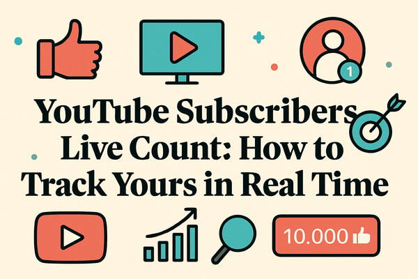YouTube Subscribers Live Count: How to Track Yours in Real Time