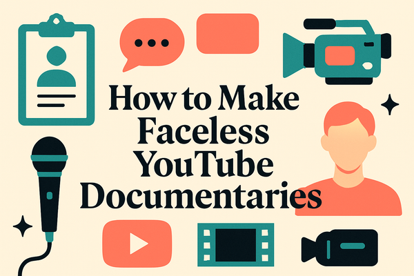 How to Make Faceless YouTube Documentaries